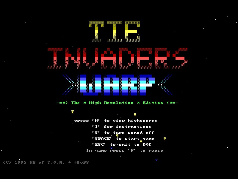 TIE Invaders Warp